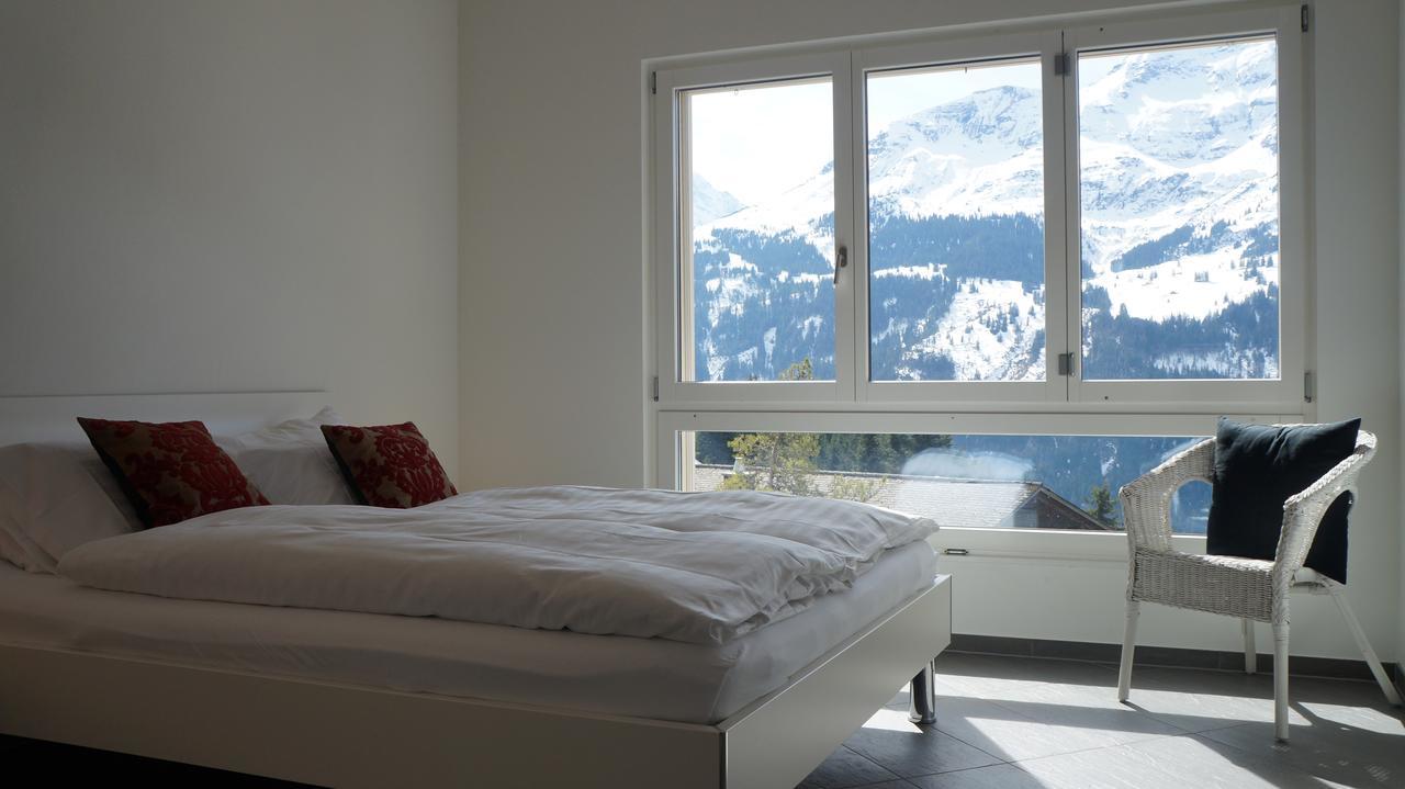 Chalet Brunner Penthouse Wengen Exterior photo